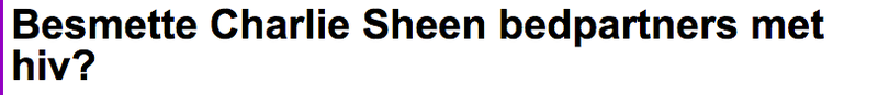 Illustration for article titled Charlie Sheen Just Announced He Is HIV-Positive, Was Diagnosed Four Years Ago